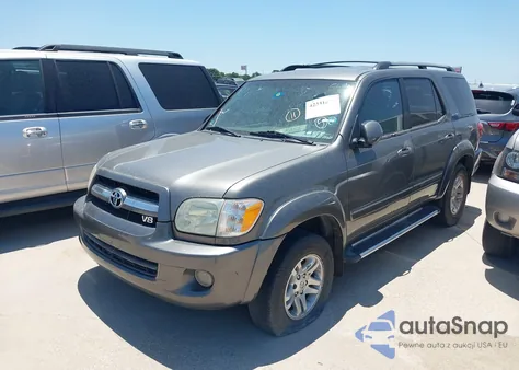 2005 Toyota Sequoia Limited V8 z USA, uszkodzony, nr VIN 5TDZT38AX5S253294